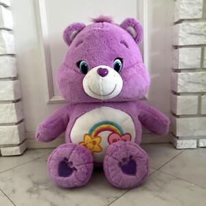 Care Bear Big Stuffed Animals Purple Rainbow Extra Large