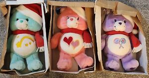 Care Bears Sing-Along LOT OF 3 Share, Wish, And Love-A-Lot Bears