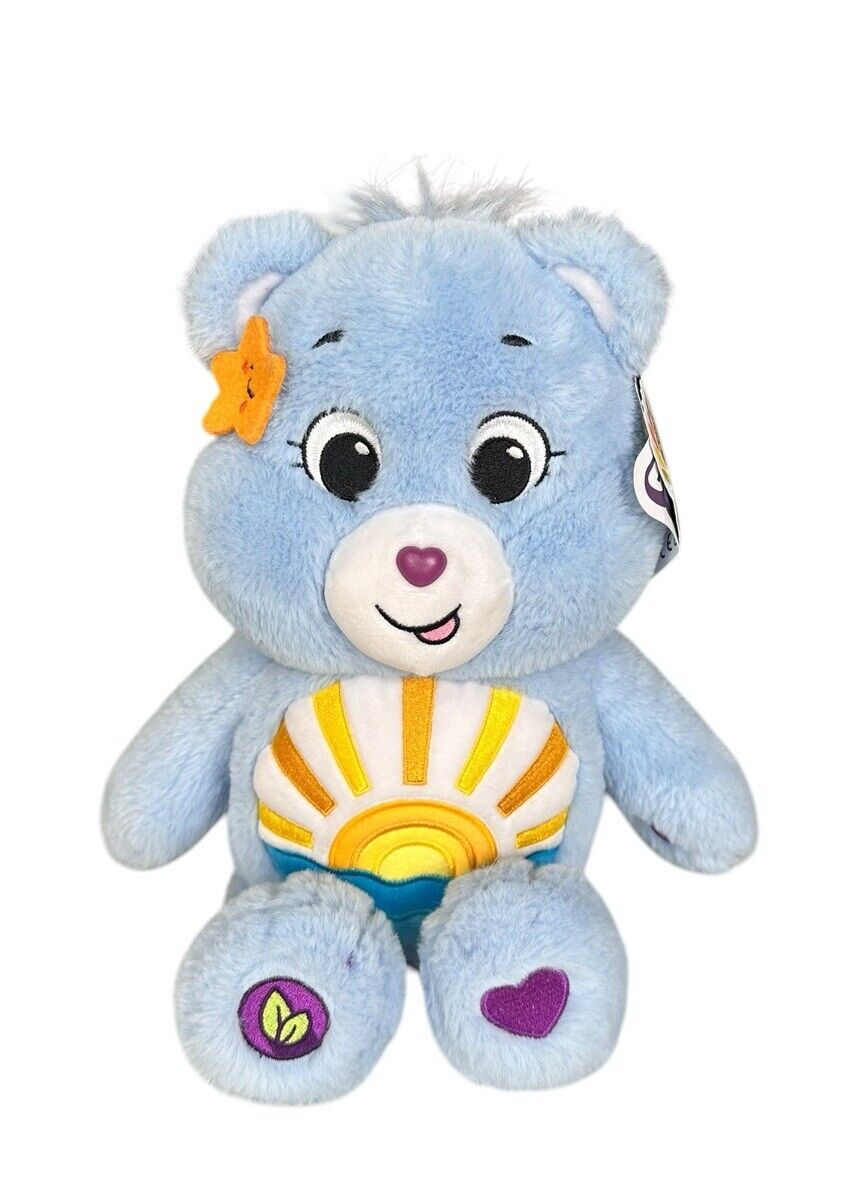 Care Bears 14" Medium Plush Sea Friend Bear Soft Huggable Eco Friendly Material
