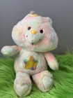 13” True Heart Care Bears - rare Vintage 80’s Plush Bear - 1983