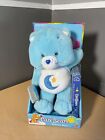 RARE NEW 2002 Play Along Care Bears BEDTIME BEAR Plush with VHS TAPE