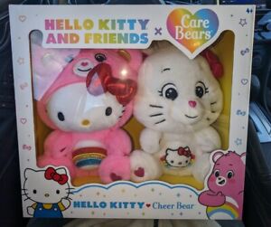Hello Kitty and Friends x Care Bears Cheer Bear NEW SEALED IN HAND *SHIPS NOW*