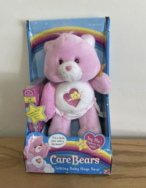 Care Bear Talking Baby Hugs With VHS 2004 NIB. #1