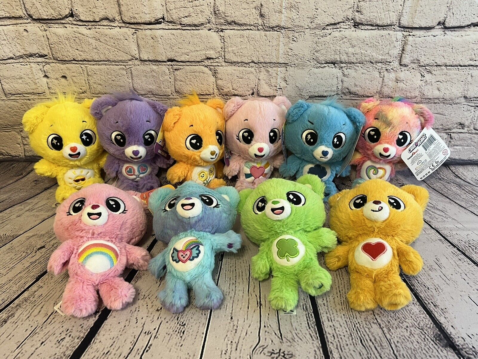 Care Bears Cubs Australia Exclusive Set Of 10 6” Plush