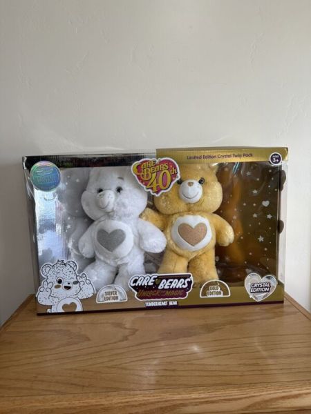Care Bear Tenderheart Twin Pack Crystal Unlock The Magic Limited Edition 2022