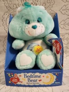 Kenner Bedtime Bear 1984 NEW IN BOX w/ TAG Vintage Care Bears Plush