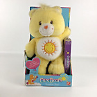 Care Bears Funshine Bear 12” Plush Stuffed Toy VHS Cartoon Video Vintage 2003