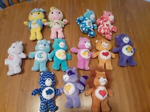Care Bears 8 inch Plush lot Cousins Outfits