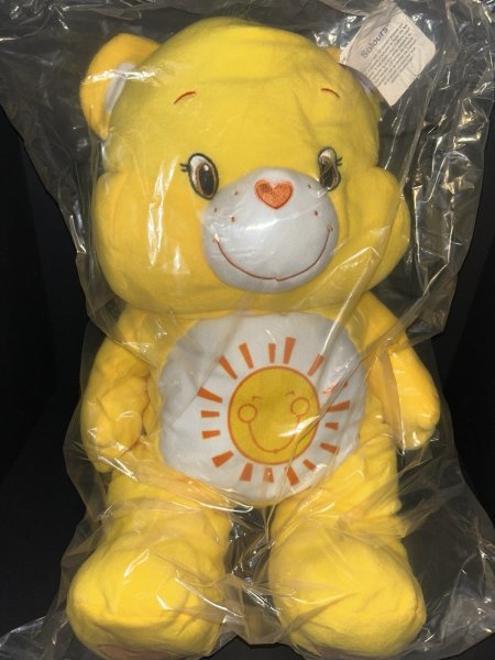 CARE BEARS FUNSHINE BEAR 24" JUMBO PILLOW PLUSH STUFFED ANIMAL 2018 BRAND NEW!