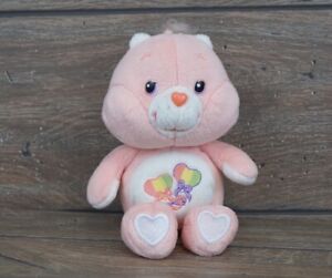 Care Bears 2003 20th Anniversary Daydream Pink Bear 8” Bean Bag Plush RARE