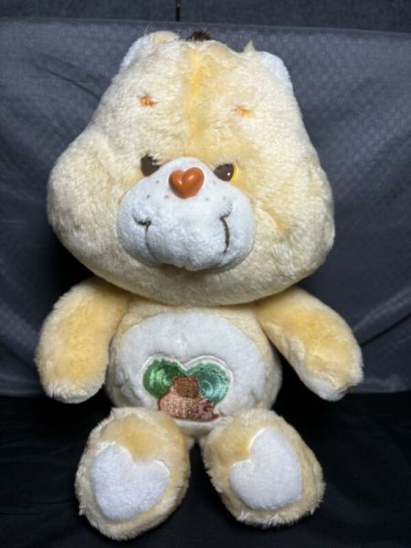 Care Bears, UK EXCLUSIVE, Vintage, HTF, Forest Friend Bear, 13”, 1983.