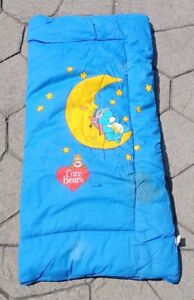 Vtg Care Bear Sleeping Bag Bedtime Bear ? 1990 Those Characters from Cleveland