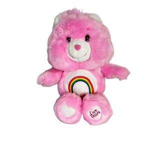 Gund Care Bears Cheer Bear Pink Rainbow Plush 14