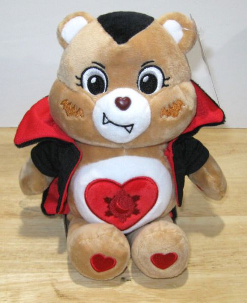 Care Bears x Universal Monsters 9" Tenderheart Bear as Dracula Plush NWT IN HAND