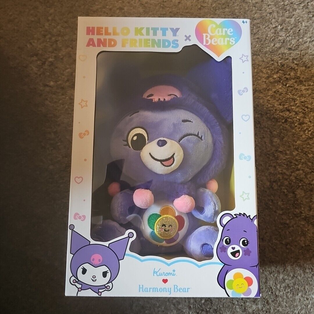 Kuromi x Harmony Bear ~ Hello Kitty X Care Bears