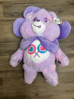 Care Bears Share Bear Easter Spring Flower Dress Up Purple Jumbo Plush 30" 2025