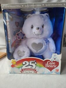 Care Bears 25th Anniversary Care Bear with Swarovski Crystal Eyes Includes DVD