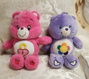 Care Bears Secret Bear & Harmony Bear Plush Stuffed Animals
