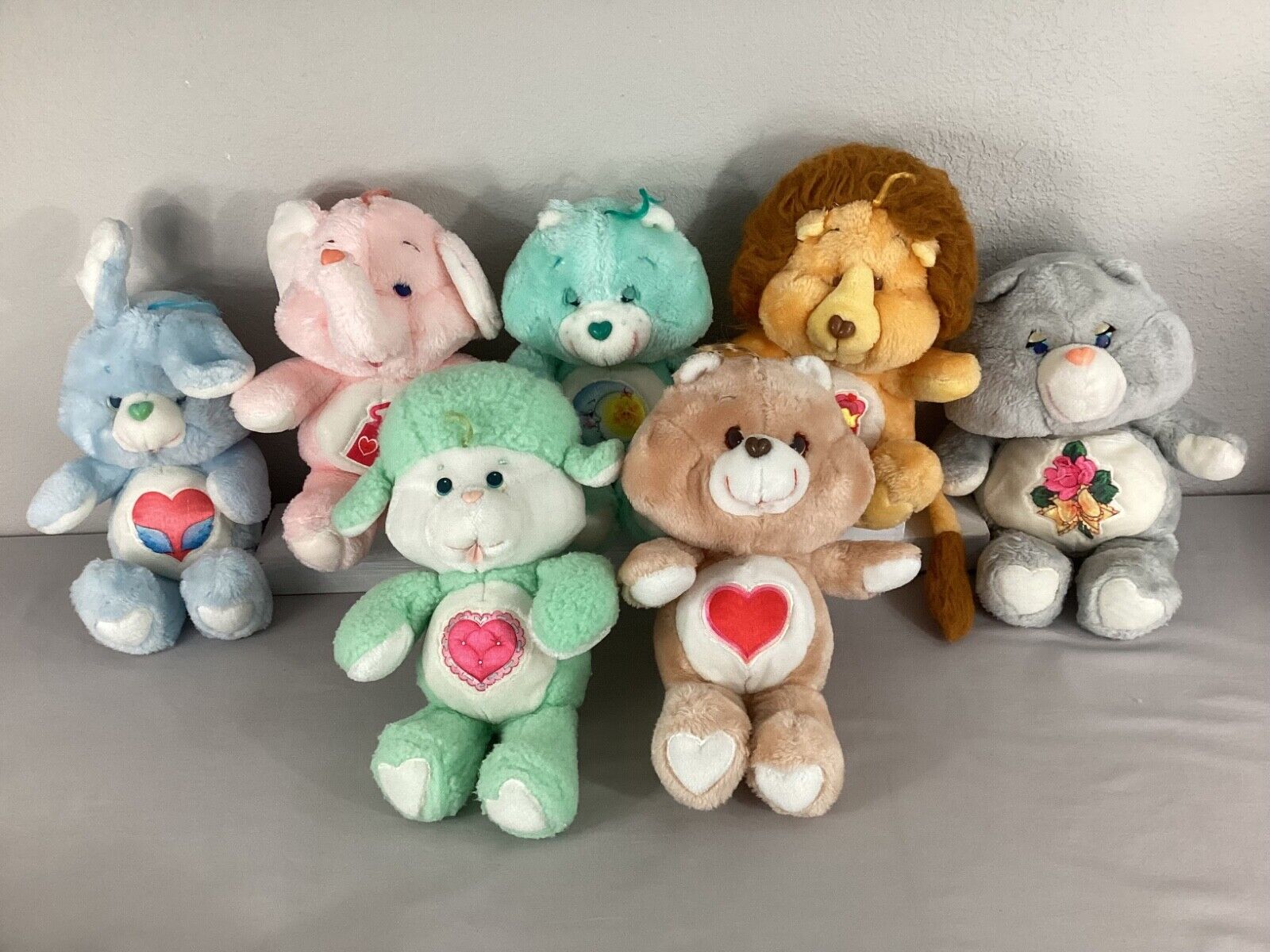 1980s Care Bears Plush LOT