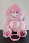 Rare Pink Power Care Bear W Bracelet Breast Cancer Awareness Limited Ed 2008
