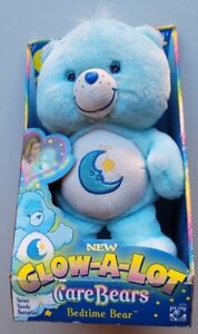 2003 CARE BEARS Glow-A-Lot BEDTIME BEAR NRFB NIB NEW Plush Stuffed Animal