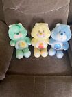 Vintage 1980's Lot of 3 , Care Bear Plush