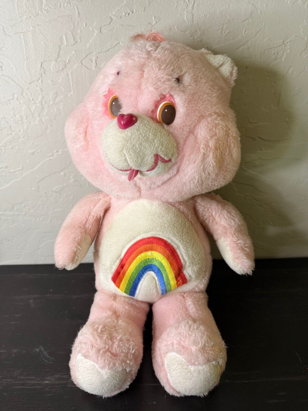 Vintage - 1983 - Care Bears - Cheer Bear - 13" - Kenner - Plush