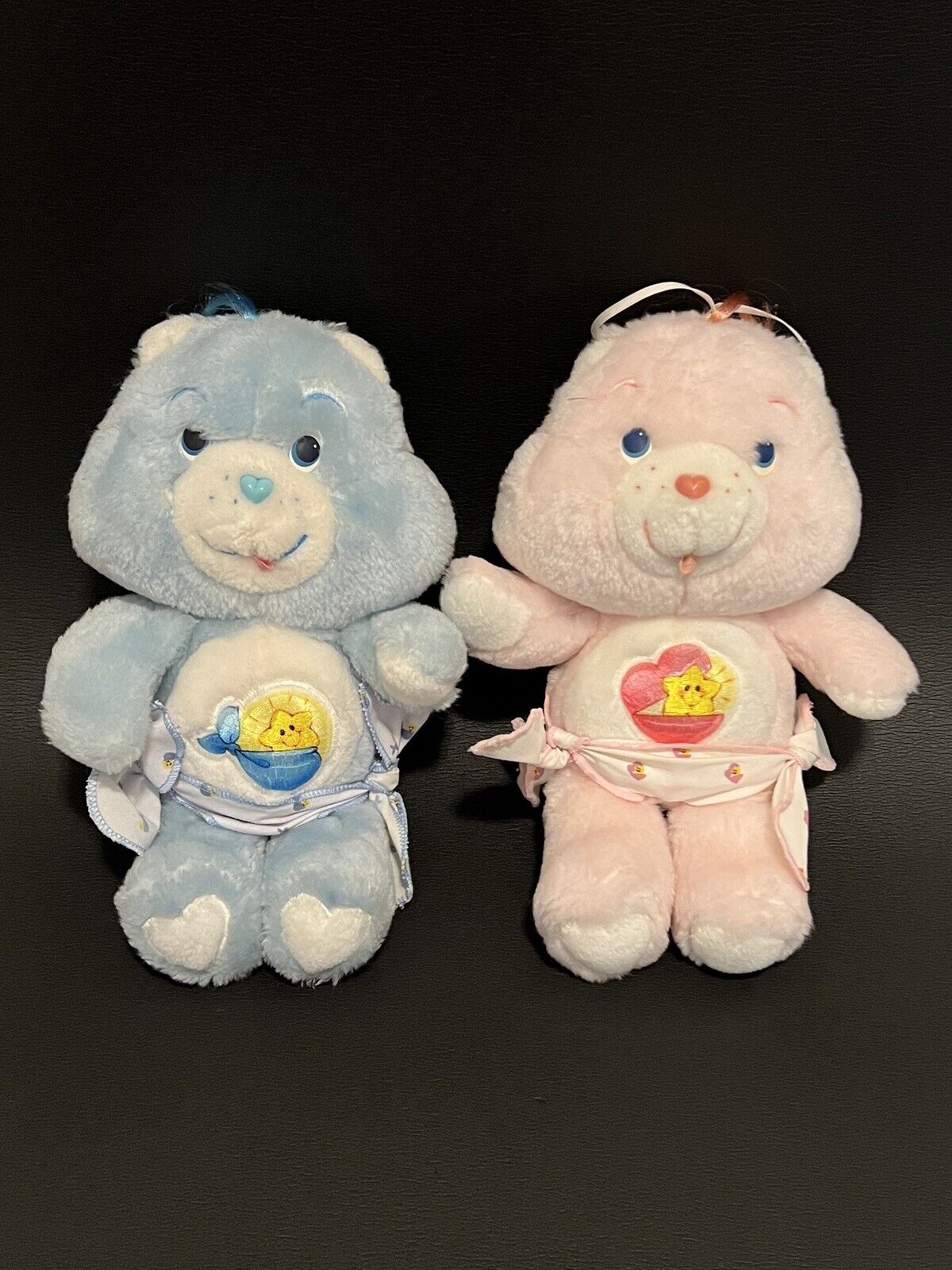 Care Bears Baby Hugs & Baby Tugs 1983 Vintage Kenner Excellent Condition!