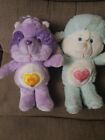 Care Bear Cousins Vintage Kenner 1984 Bright Heart Raccoon & Gentle Heart Lamb