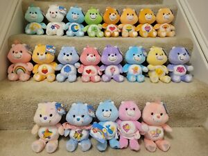 Lot of 21 Care Bears 20th Anniversary Beanies