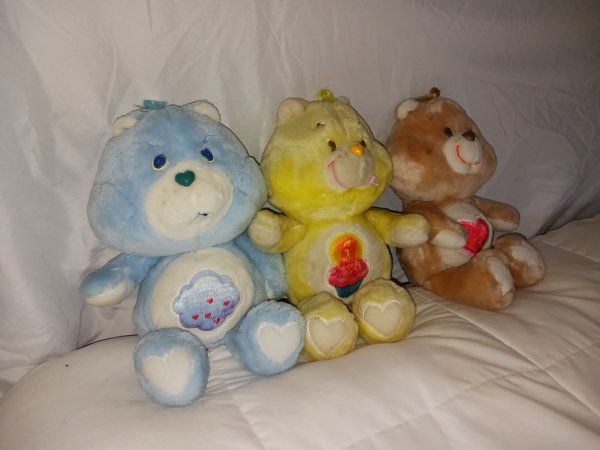 Vintage Original 1983 Care Bear Lot (3)