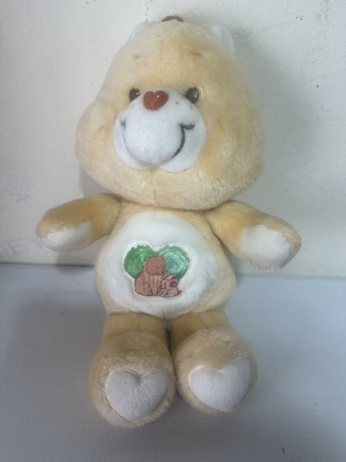 Care Bears, UK EXCLUSIVE, Vintage, HTF, Forest Friend Bear, 13”, 1983.