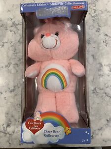 CARE BEAR COLLECTOR'S EDITION TARGET Cheer Pink 35TH ANNIVERSARY NEW FS 2018