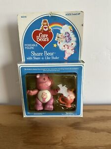 Care Bear Share Bear With Accesory Poseable