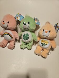 1980s Care Bears New Lot Good Luck, Friend & Cheer Bears. No Boxes. With Tags