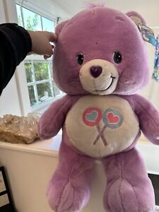Jumbo Talking Share Bear Care Bear  With Tags (unsure If It Works)