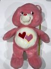 2002 Large 26” Care Bear Pink Love A Lot Bear Plush Red Heart Oversized