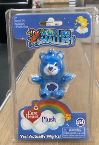 World’s Smallest Care Bears Blue Grumpy Bear Plush 2017 Brand New Rare Series 1