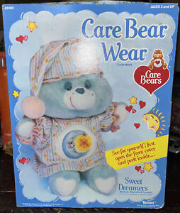 Vintage Kenner Care Bear Wear Sweet Dreamers 62400 1985 NIB RARE