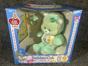 Vintage Kenner Care Bears Cubs BEDTIME CUB Ultra Rare Orig Package New Sealed