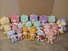 Care Bears Lot of 20 Plush Dolls 2002 2003 2004