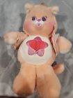 Care Bears Proud Heart Cat Cub Bear Plush 1986 Vintage With Vest