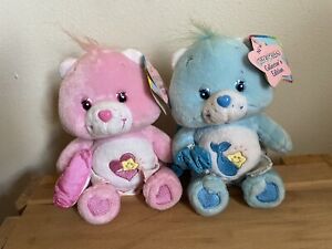 Care Bears Collectors Edition Baby Hugs And Baby Tugs 2002 Vintage 7” W/ Tags