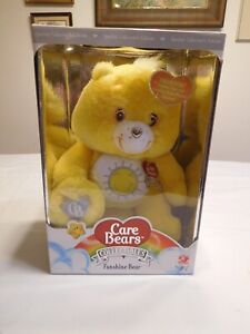 2007 Care Bears Special Funshine Edition Swarovski Crystal Eyes Sterling NIB