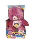2006 Care Bears Fluffy & Floppy 12” Plush Rose Bear w/ DVD - NEW in BOX