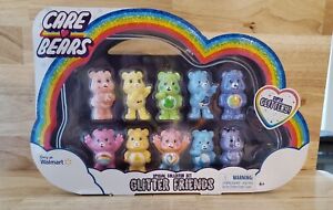 Care Bears GLITTER FRIENDS Special Collector Set 10 Characters