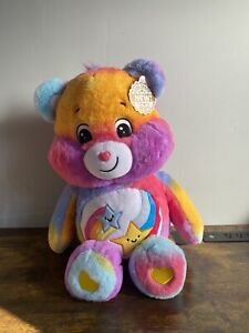 Care Bears Dare To Care Bear Jumbo 60cm Pink Plush Kids Soft Toy Collectible New