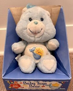 Vintage Care Bears 1983 Baby Tugs With Original Box (in excellent shape)