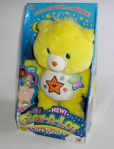 2006 Play Along Care Bears Glitter Glow-A-Lot SUPERSTAR BEAR 12