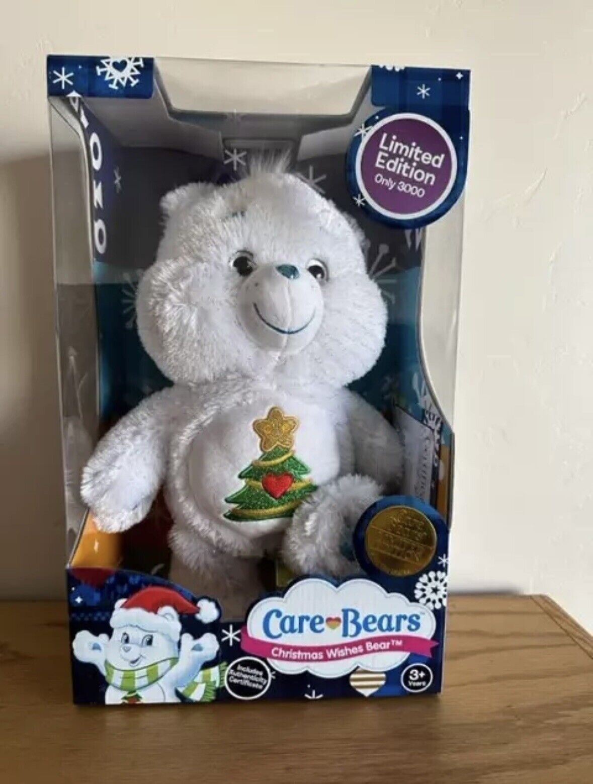Care Bear Christmas Wishes Bear Australia Limited Edition 3000 2018